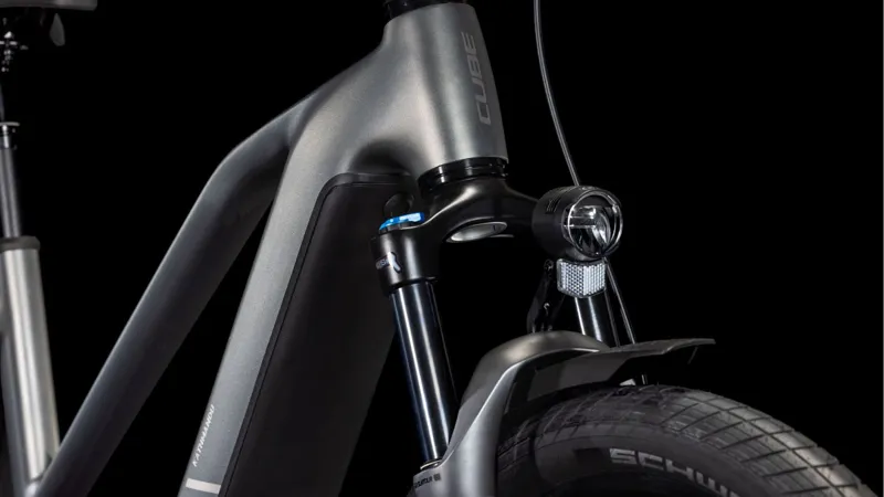 Cube Kathmandu Hybrid Pro 800 2025 Electric Bike Slapgrey/Chrome-7