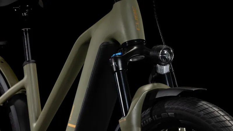 Cube Kathmandu Hybrid Pro 800 2025  Electric Bike Dustyolive/Gold-6