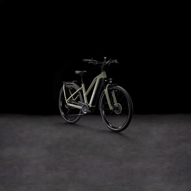 Cube Kathmandu Hybrid Pro 800 2025  Electric Bike Dustyolive/Gold-1