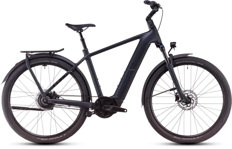 Cube Kathmandu Hybrid Comfort Pro 800 2025 Electric Bike Night/Chrome