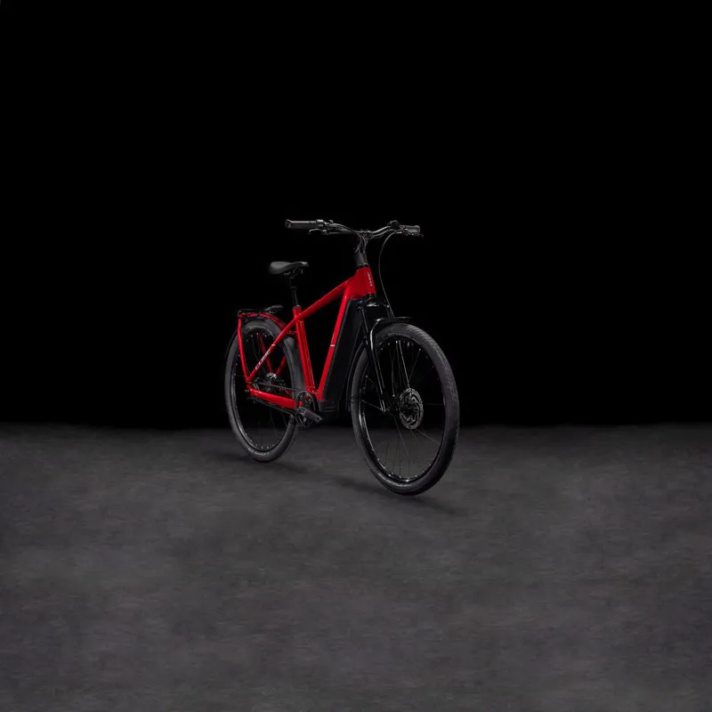 Cube Kathmandu Hybrid Comfort Pro 800 2025 Electric Bike Electricre/Red-1
