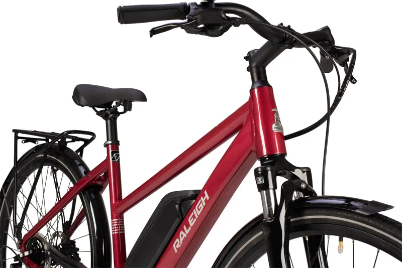 Raleigh Motus Ladies Bosch eBike Red-1