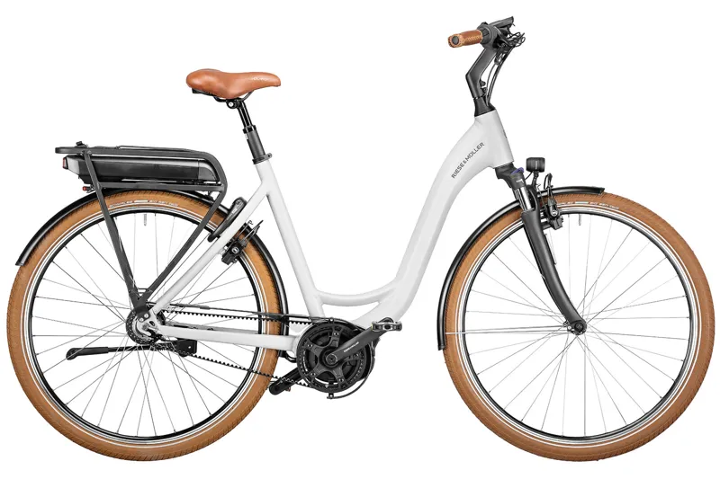Riese and Muller Swing3 Urban Electric Bike Crystal White