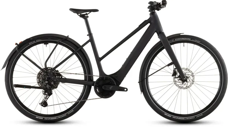 Cube Editor Hybrid Pro 400x FE eHybrid Bike in Coal/Prism