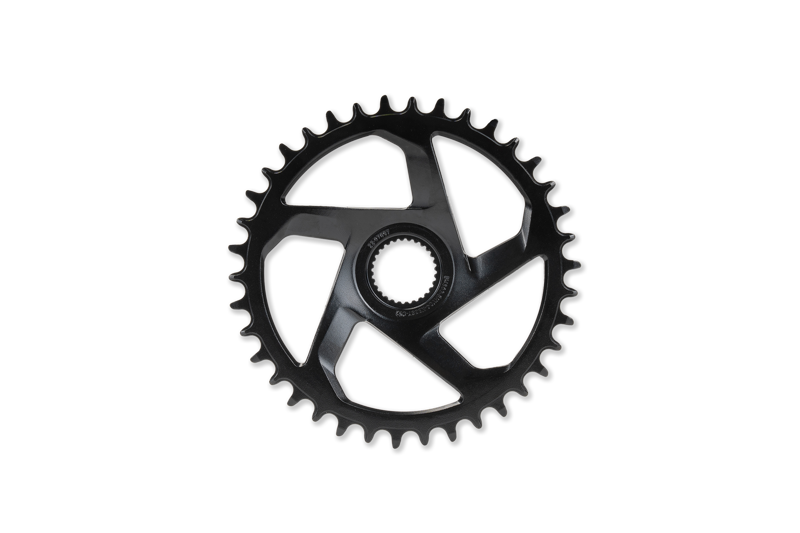 Acid Hybrid HPS CL50 BDU37/31 40-tooth Chainring in Black-1