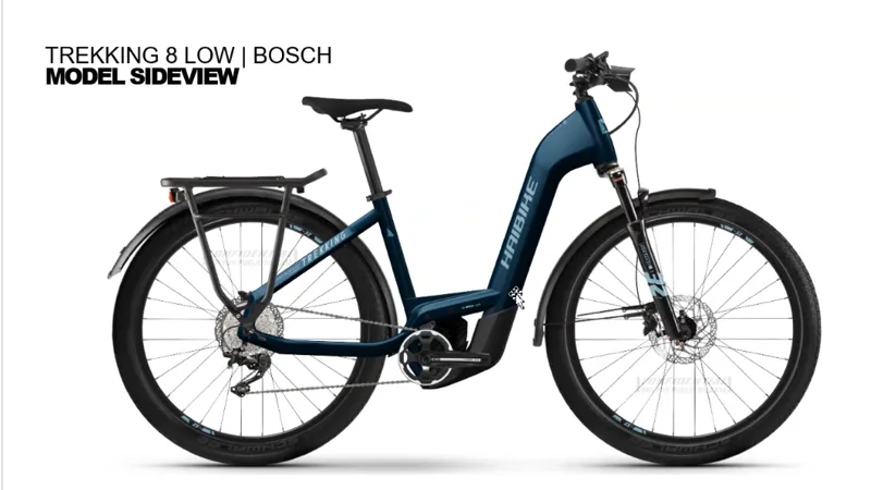 2022 Haibike Trekking 8 Low Gloss 
