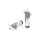 XLC GR-S22 Ergonomic 135mm Handlebar Grips in White