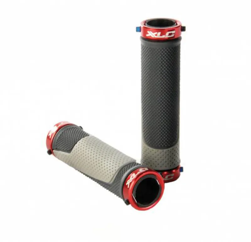 XLC Ringo Lock-on 130mm Bar Grips in Grey