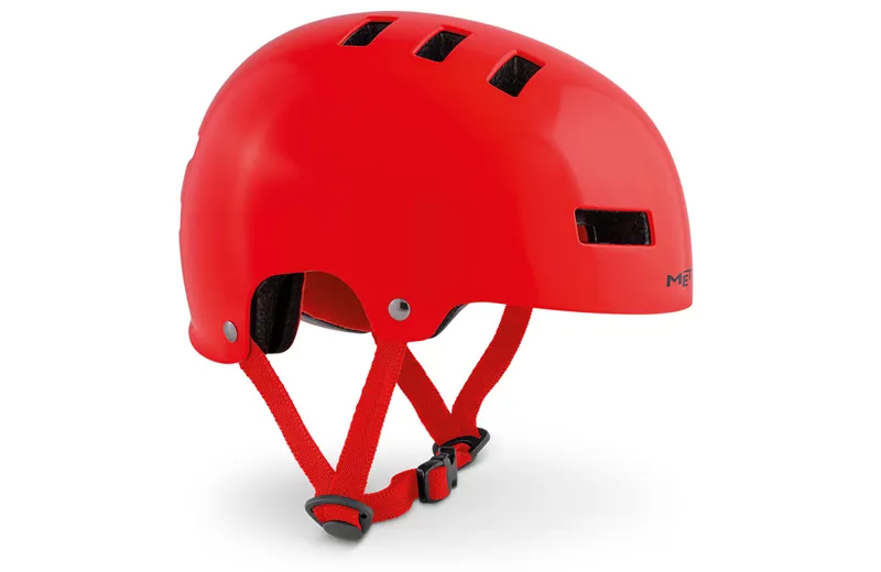 Met Yoyo Kid's Helmet in Glossy Red